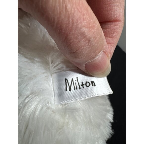 Plush Llama Toy Milton By Aurora World With Red & White Knit Scarf 12 Inches - Picture 5 of 7